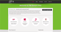 Desktop Screenshot of fmdentalclinic.com